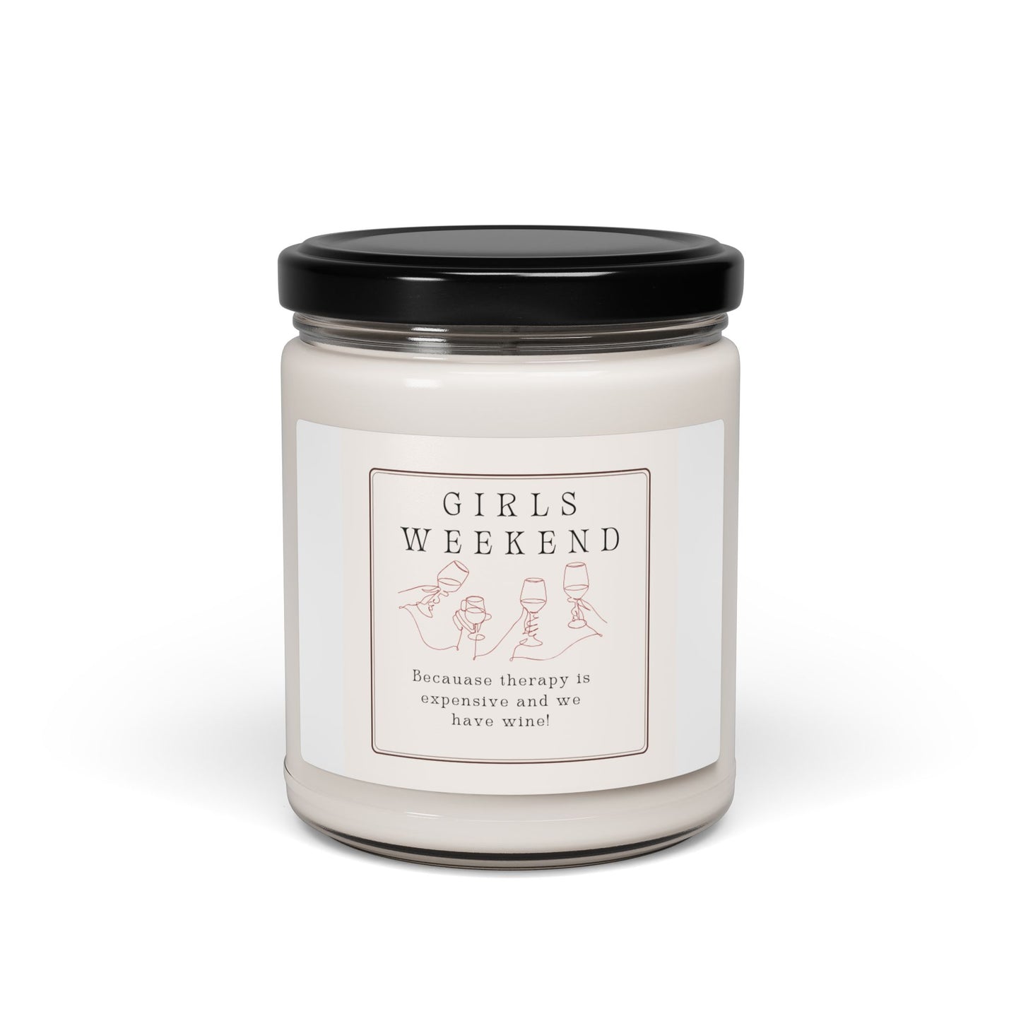 Girls Weekend Scented Soy Candle - 9oz - Perfect for Gatherings and Relaxation