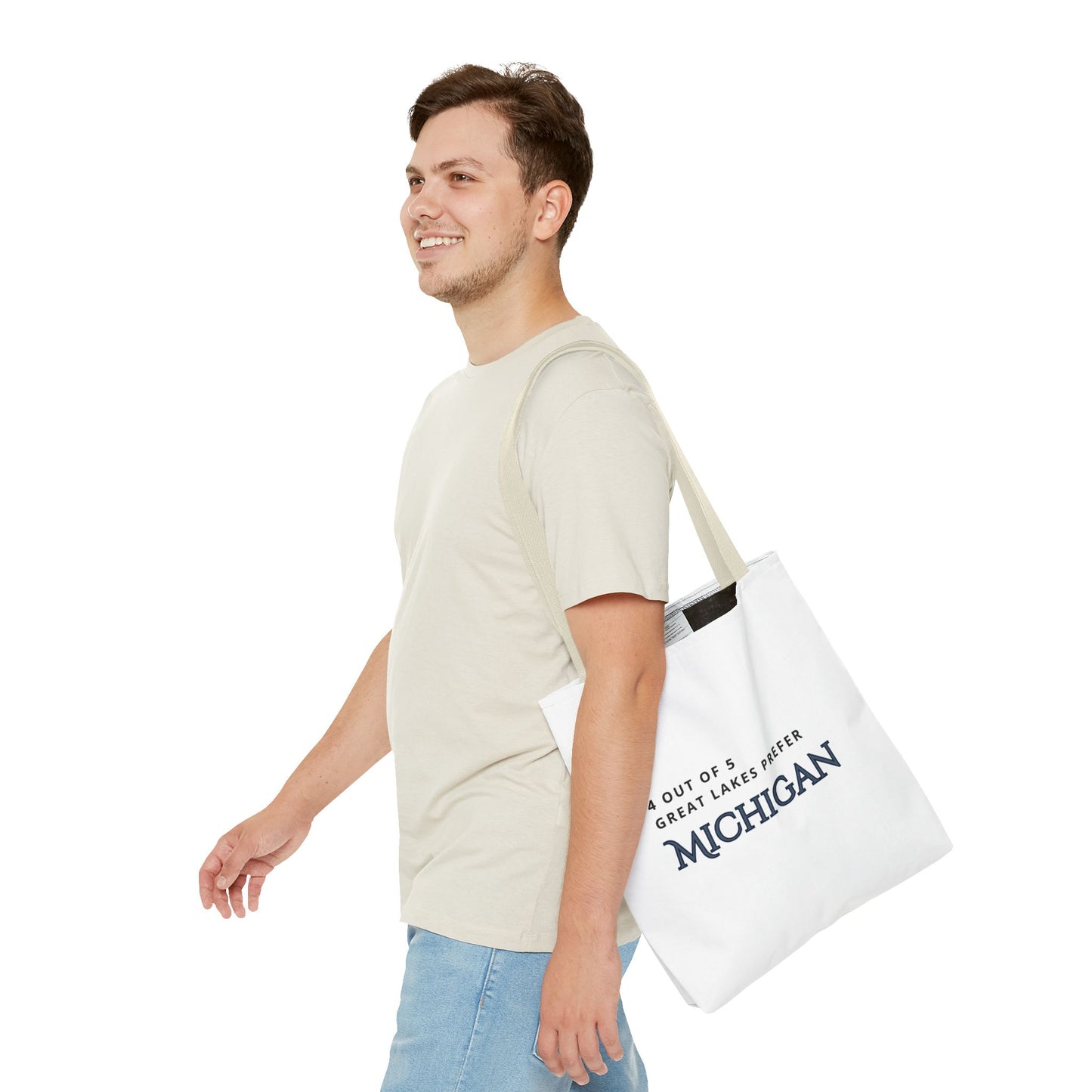 4 out of 5 Great Lakes prefer Michigan Tote