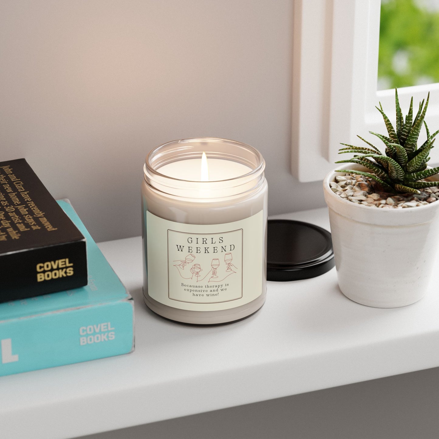 Weekend Vibes Scented Candle - Girls Weekend, Aromatic Gift, Relaxation, Self-Care, Spa Night, Home Décor